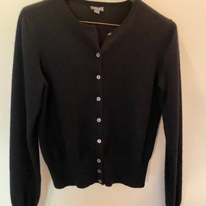 cashmere cardigan